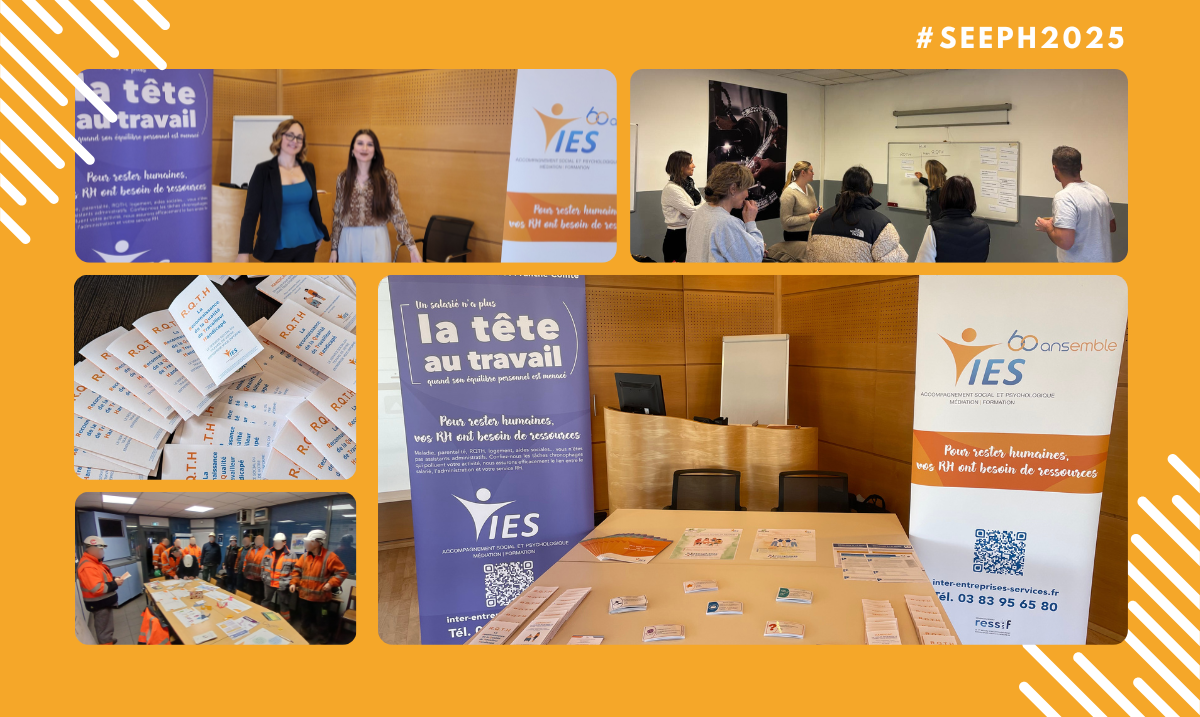 SEEPH 2025 : Les équipes IES mobilisées sur le terrain pour sensibiliser au handicap au travail