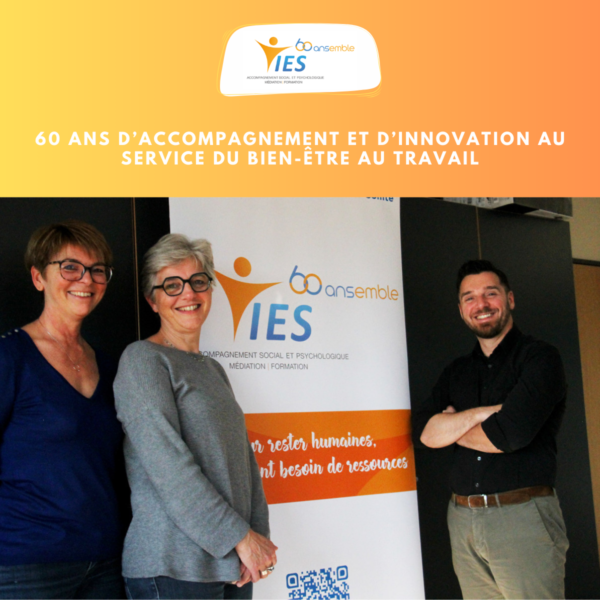 IES : 60 Ans d’Accompagnement et d’Innovation au Service du Bien-Être au Travail